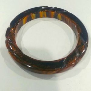 Vintage Bakelite, "Tigerseye Pattern" Bracelet